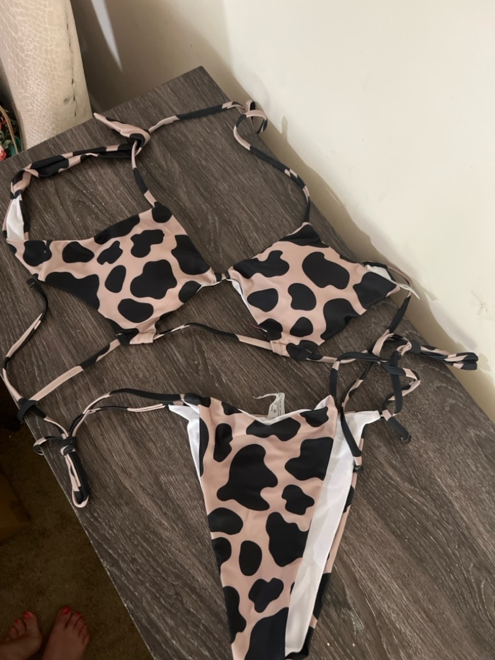 Cow Print Bikini